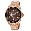 Invicta 13713 Men’s Pro Diver Automatic Brown Dial Rose-Tone Stainless Steel Watch