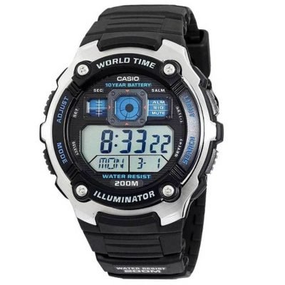 Casio AE2000W-1AV Men's Multi Function Sport Digital Watch