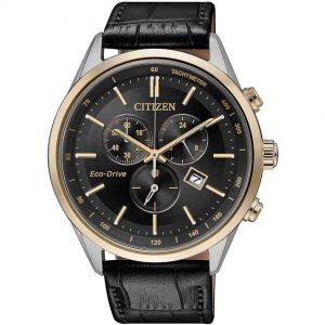 Citizen AT2144-11E Men's Eco-Drive Sapphire Glass Black Dial Watch