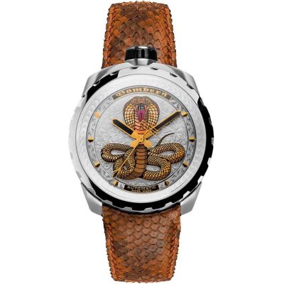 Bomberg BS45ASS.043-2.3 Men's Leather Swiss Automatic Limited Edition