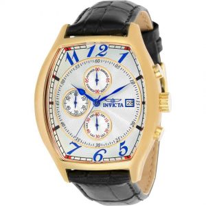 Invicta 14330 Men's Specialty Quartz Chronograph White Dial Multi Strap Watch