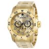 Invicta 21924 Men's Pro Diver Quartz Multifunction Gold Dial Watch