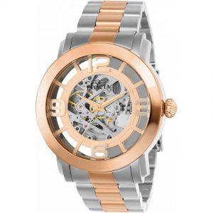 Invicta 22584 Men's Vintage Automatic 3 Hand Rose Gold Dial Watch