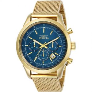Invicta 25224 Men's Speedway Quartz Chronograph Blue Dial Watch