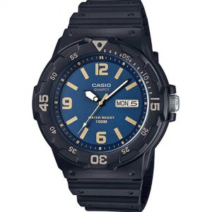 Casio MRW200H-2B3V Men's Analog Black Resin Dive Medium Size Watch