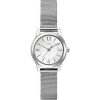Timex T2P457 Women's Casey Dress Silver Mesh Bracelet Small Watch