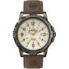 Timex T49990 Men's Expedition Indiglo Rugged Field Brown Leather Watch
