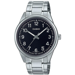 Casio MTP-V005D-1B4UDF Men's Black Dial Stainless Steel Small Watch