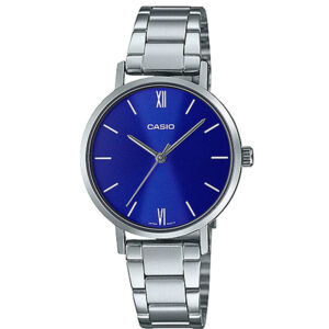 Casio LTP-VT02D-2AUDF Women's Enticer Blue Dial Small Analog Watch