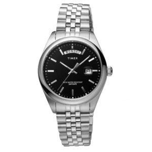Timex T2V678 Men's Legacy Day and Date Stainless Steel Bracelet Watch