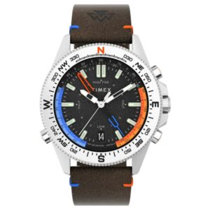 Timex T2V644 Men's Expedition North® Field Solar Eco-Friendly Leather Strap Watch
