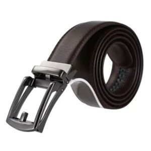 Harvey Makin HM2236 Men's Cognac AutoMADtic Leather Belt