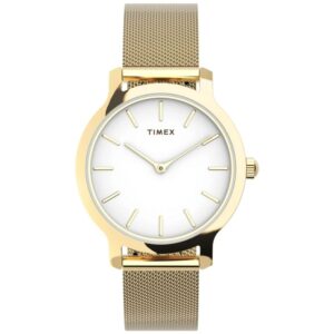 Timex TW2U86800 Men’s Chronograph Gold Mesh Bracelet Watch