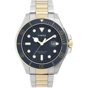 Timex TW2V42000 Men's Harborside Coast Stainless Steel Bracelet Watch
