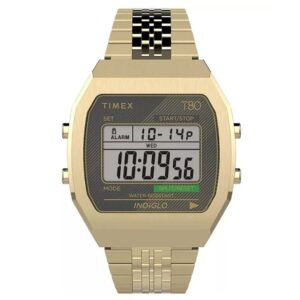 Timex TW2V74300 Men's Digital Gold Bracelet Watch
