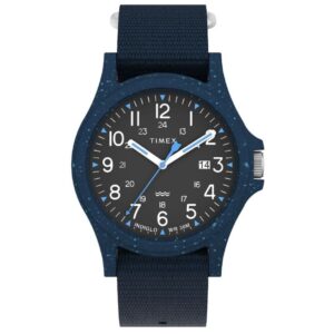 Timex TW2V81800 Men's Ocean Legacy Recycled Watch & Fabric Bracelet Watch