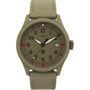 Timex TW2W23500 Men’s Expedition Traprock Eco-Friendly Fabric Strap Watch