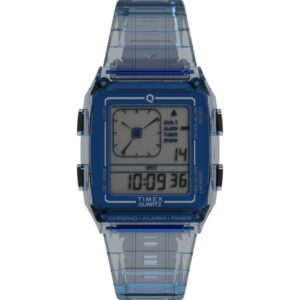 Timex TW2W45100 Q Timex LCA Resin Strap Watch