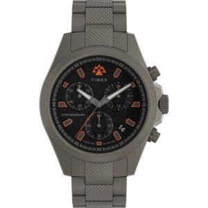 Timex TW2W45700 Men's Expedition Field Chronograph Stainless Steel Bracelet Watch