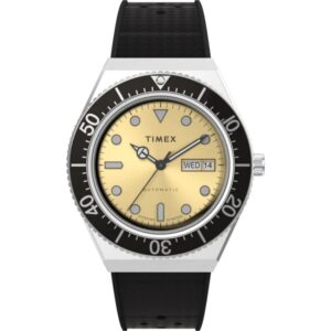 Timex TW2W47600 Men's M79 Automatic 40mm Synthetic Rubber Strap Watch