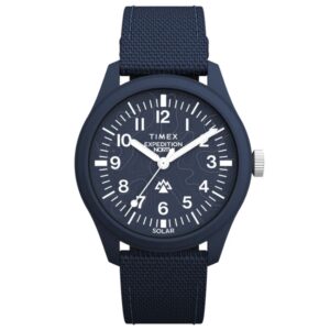 Timex TW2W71200 Men's Expedition North Traprock BioCeramic Case with Blue Fabric Strap