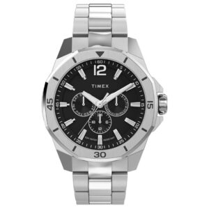 Timex TW2W79900 Men's Essex Silver Stainless Steel Multifunction Watch