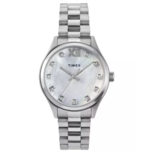 Timex TW2W85300 Women's Legacy Stainless Steel Bracelet Watch