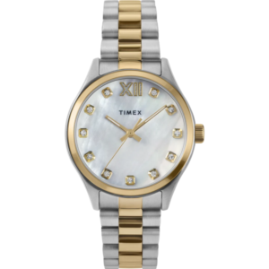 Timex TW2W85500 Women's Legacy MOP Dial Two-Tone Case Bracelet Watch