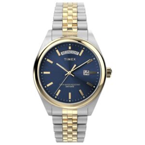Timex TW2W42600 Men's Legacy Day-Date Two-Tone Stainless Steel Bracelet Watch