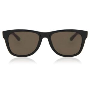 Lacoste L734S-001 Unisex Shiny Black Oval Sunglasses